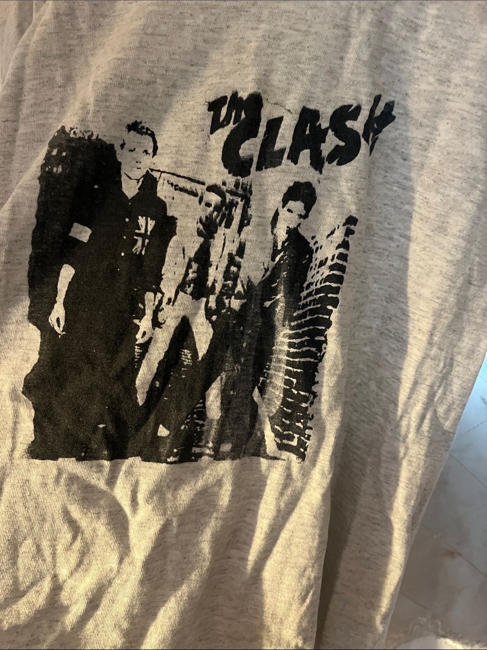 The Clash - Gray Band Shirt